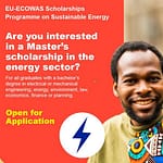 2023 EU-ECOWAS Scholarships Programme on Sustainable Energy , 2023 EU-ECOWAS Scholarships Programme on Sustainable Energy , EXPOCODED.COM